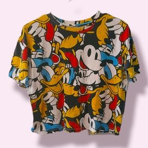 Disney Mickey Crop Top